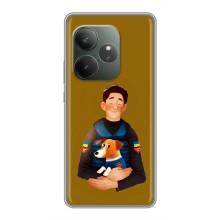 Чехлы с картинкой собаки Патрон для Realme GT 6 (AlphaPrint) (ЗСУ Патрон)