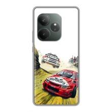 Чехлы с Машинами на Реалми ДжиТи 6 (VPrint) (Гоночные Тачки)