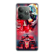 Чехлы с Машинами на Реалми ДжиТи 6 (VPrint) (Гонщик)