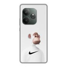 Чехлы с Обезьянами NFT для Realme GT 6 (AlphaPrint) (обезьяна NFT Nike)