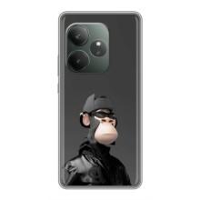 Чехлы с Обезьянами NFT для Realme GT 6 (AlphaPrint) (стильная обезьяна NFT)