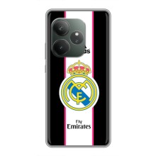 Чехол для Realme GT 6 с принтом (Лого Real Madrid)