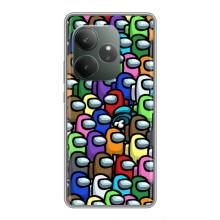 Чехол Амонг Ас для Realme GT 6 (AlphaPrint) (Убит)