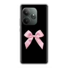 Чохол банти для Realme GT 6 – Бант на чорному