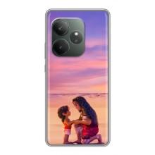 Чехол с мультфильмом Моана Realme GT 6 – Моана и Симеа