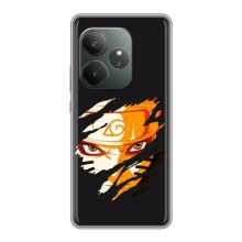 Чохол з картинкою Наруто Аніме для Realme GT 6 (Взгляд Наруто)