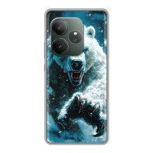 Чохол з картинкою 'Хижаки' для Realme GT 6 – Ведмідь