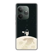 Космические Чехлы для Реалми ДжиТи 6 (VPrint) (На луне)