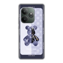 Крутые Чехлы Луи Виттон для Realme GT 6 (AlphaPrint) (Медвежонок LV)