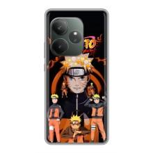Naruto Anime Чехлы для Реалми ДжиТи 6 (AlphaPrint)