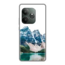 Силиконовый чехол с КАРТИНКАМИ лето для Realme GT 6 (AlphaPrint) (Гори)