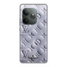 Текстурний Чохол Louis Vuitton для Реалмі ДжіТі 6 (Білий ЛВ)