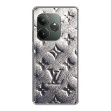 Текстурный Чехол Louis Vuitton для Реалми ДжиТи 6 (Бежевый ЛВ)