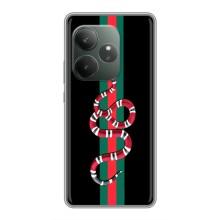 Чохли бренд ГУЧЧІ для Realme GT 6T – Змій Гуччі