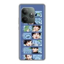 Чехлы BTS для Realme GT 6T (AlphaPrint)