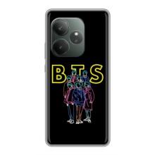 Чехлы BTS для Realme GT 6T (AlphaPrint)