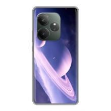 Чохли КОСМОС  на Realme GT 6T – Планета в космосі