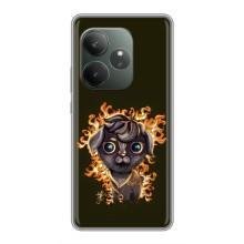 Чехлы на военную тематику для Realme GT 6T – Бавовна мем