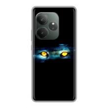 Чохли з зображенням різних тварин на Realme GT 6T (Очі)
