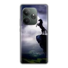 Чохли з зображенням різних тварин на Realme GT 6T (Кінь)