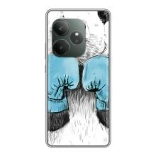 Чехлы с Пандами на Realme GT 6T – Панда боксер