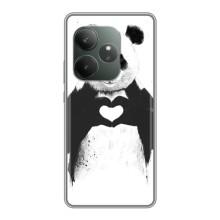 Чехлы с Пандами на Realme GT 6T – Панда
