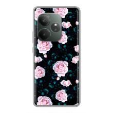 Чохли з принтом Троянд для Realme GT 6T – Чайні троянди