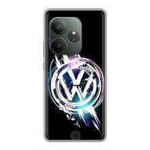 Чехол "Фольксваген" для Realme GT 6T – Volkswagen на черном