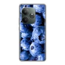 Чехол с изображением  вкусной еды для Realme GT 6T – Голубика