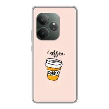 Чехол с изображением  вкусной еды для Realme GT 6T – Кружка кофе