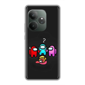 Чехол Амонг Ас для Realme GT 6T (AlphaPrint)