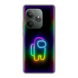 Чехол Амонг Ас для Realme GT 6T (AlphaPrint)