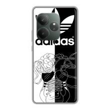 Чехол в стиле "Адидас" для Реалми ГТ 6Т – Adidas шнурки