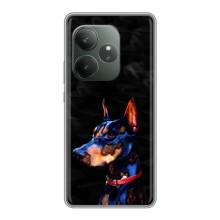 Бампер для Realme GT 6T з картинкою "Песики" (Собака Мопсік)