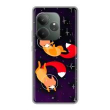 Чехол с Лисичкой для Realme GT 6T – Лисы