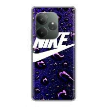 Чехол для Realme GT 6T - с принтом Найк (AlphaPrint) – Найк принт
