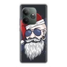 Чехол Санта Клаус для Realme GT 6T – Рождественский МЕН