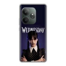 Чехлы Венсдей на Realme GT 6T Уэнсдей (AlphaPrint) (Wednesday)