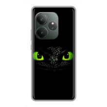 Чехол дракон Беззубик для Realme GT 6T – Глаза Беззубика