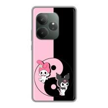 Чехол с кроликом Куроми на Realme GT 6T – Куроми Инь Янь