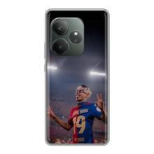 Чохол з футболістом Ламін Ямаль Realme GT 6T (Ямаль на стадіоні)
