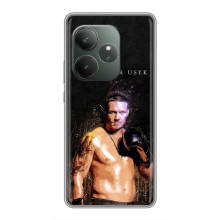 Чехол с картинкой Александр Усик для Realme GT 6T – Чемпион Усик