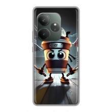 Чехол с мемом Тралалело тралала на Realme GT 6T – Капучино асасино