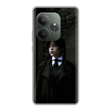 Чехол с дизайном Венздей 2 на Realme GT 6T – Уэнсдей в костюме