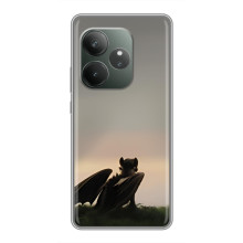Чохол як приборкати дракона на Realme GT 6T (Беззубик)