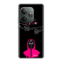 Чехол Гра в кальмара для Realme GT 6T – Охранник