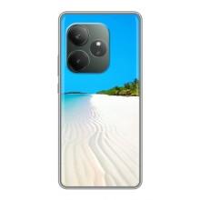 Летний Чехол на Realme GT 6T – Море песок