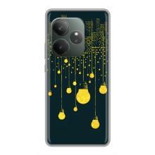 Силиконовые Чехлы Любимому человеку для Realme GT 6T – Ночной город