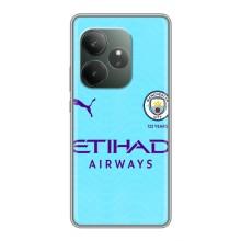 Силиконовые Чехлы принт Футбол на Realme GT 6T – Man City