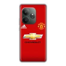 Силиконовые Чехлы принт Футбол на Realme GT 6T – Man United